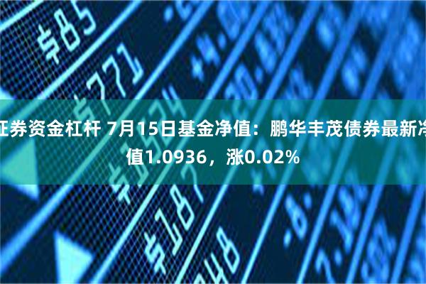 证券资金杠杆 7月15日基金净值：鹏华丰茂债券最新净值1.0936，涨0.02%