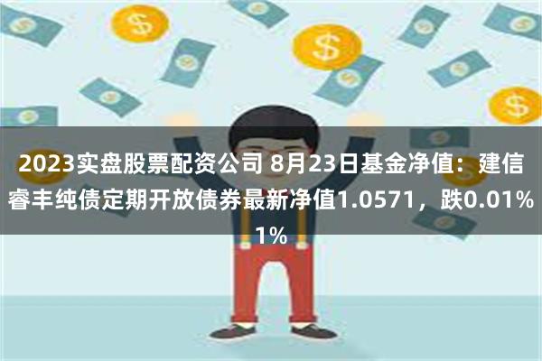 2023实盘股票配资公司 8月23日基金净值：建信睿丰纯债定期开放债券最新净值1.0571，跌0.01%