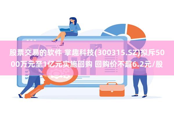 股票交易的软件 掌趣科技(300315.SZ)拟斥5000万元至1亿元实施回购 回购价不超6.2元/股