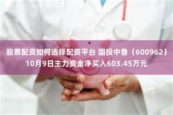 股票配资如何选择配资平台 国投中鲁（600962）10月9日主力资金净买入603.45万元