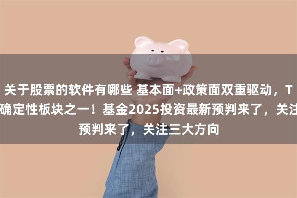 关于股票的软件有哪些 基本面+政策面双重驱动，TA是2025确定性板块之一！基金2025投资最新预判来了，关注三大方向